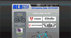 Desktop Screenshot of alscycleshop.com